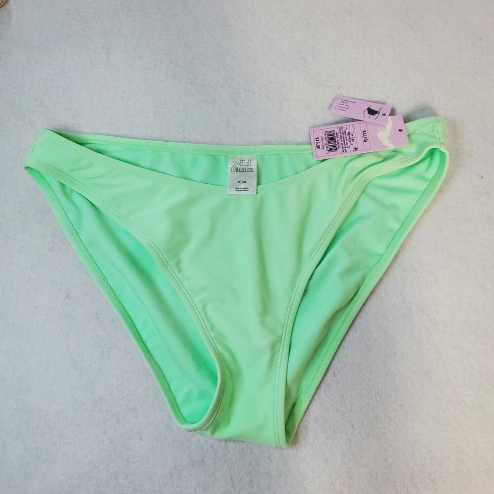 Women's Swimsuit Bottoms Size XL Set of 3 Aquabendita Wild Fable Reversible - Picture 3 of 13